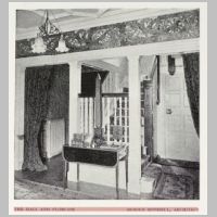 Arnold Mitchell, House at Bowden Green, The hall and staircase, The Stutio, vol.12, 1898, p. 244.jpg
